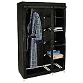 Jumbo Armoire penderie noire 110 x 46 x 178 cm
