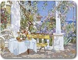Jason D6690 Tea on the Terrace Placemats, Set of 4