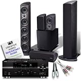 Yamaha RX-V2065 7.2 AV Receiver + Mission E3 AV 5.1 speaker package (Black) + Creative Audio £100 cable bundle (see below for details) + 9 Page Creative Audio Quickstart Guide. 2 Year Guarantee