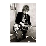 Bob Dylan Poster - 1960's Studio - 24x36