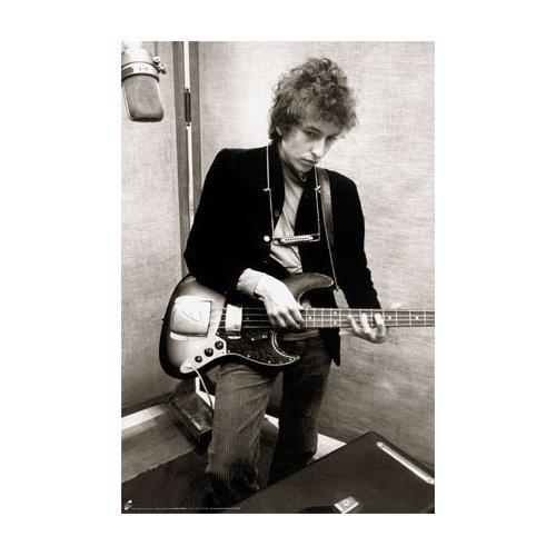 Bob Dylan Poster - 1960's Studio - 24x36