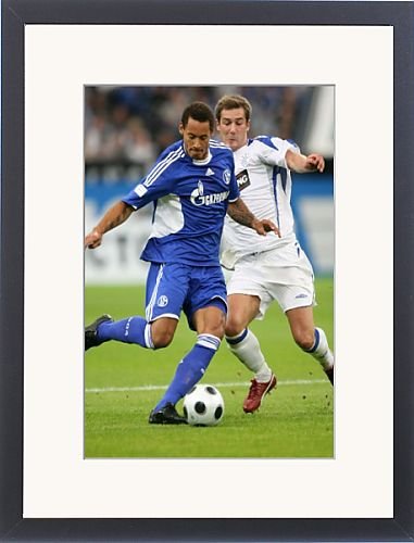 Framed Prints of Soccer - Pre Season Game - FC Schalke 04 v Rangers - Veltins Arena - from Rangers