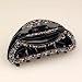 Ovation Multi-Crystal Black - Cubitas Avignon Collection (Made in France, Hand-set Swarovski Crystals, Claw Clip)