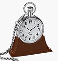 Avon Photo Pocket Watch with Display Stand