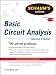 Schaum's Outline of Basic Circuit Analysis, Second Edition (Schaum's Outline Series)
