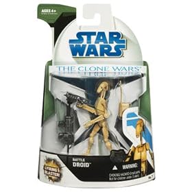 Star Wars the Clone Wars Battle Droid Action Figure