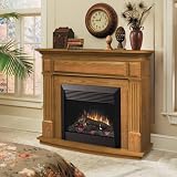 Dimplex Full-Size Electric Fireplace ? Medium Oak Finish, Model# DFP67870