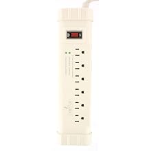 Leviton S1000-S15 120 Volt/15 Amp, Office Grade Surge Strip, Abs Plastic Enclosure, 15 Ft Cord, 5-15P plug, Beige