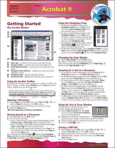 Adobe Acrobat 9 Quick Source Guide