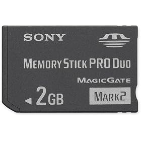 Sony Memory Stick PRO Duo Flash Memory Card