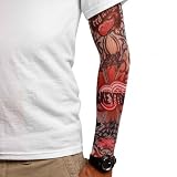 NHL Detroit Red Wings Light Undertone Tattoo Sleeve -