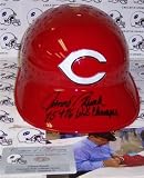 Johnny Bench Autographed/Hand Signed Cincinnati Reds Full Size Authentic Batting Helmet