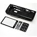 KMS - OEM DELUX SONY ERICSSON FULL STYLE-UP HOUSING FASCIA COVER SET INCLUDING  FULL BACK COVER WITH CYBER-SHOT & KEYBOARD THE K800i - BLACK