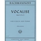 Rachmaninoff - Vocalise Op. 34 No. 14. For Violin & Piano. Edited by Gingold. by International