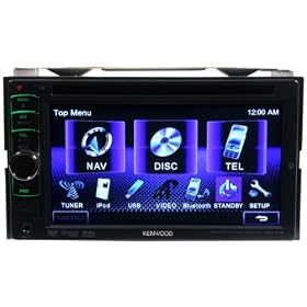 Click here to buy Kenwood Ddx418 6.1 Touchscreen Double Din Dvd cd mp3 wma aac wav Receiver with Bluetooth.