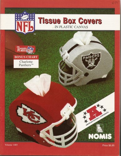 NFL Tissue Box Covers In Plastic Canvas American Football Conference (Volume 1403)