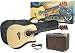 Dean Guitar Starter Pack: Includes Acoustic-Electric Cutaway, DA20 Amplifier, Gig Bag