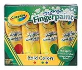 WASHABLE FINGERPAINT 4CT PRIMARY