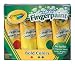 WASHABLE FINGERPAINT 4CT PRIMARY