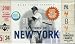 2001 Upper Deck Legends of New York Baseball Cards Unopened Hobby Box (24 packs/box, ...