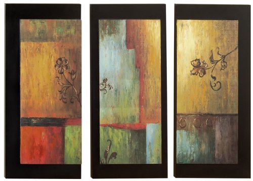 Wood Abstract Black Wall Art Modern Contemporary Unique