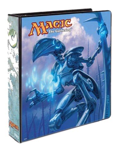 Ultra Pro Magic the Gathering MTG 2 inch 3 Ring Binder Album Shape Anew - Mirrodin Symbol - Scars of Mirrodin Ultra Pro Magic the Gathering MTG 2 inch 3 Ring Binder Album Shape Anew - Mirrodin Symbol - Scars of Mirrodin