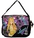 Hannah Montana Black/purple Messenger Bag + Lanyard with Coin Pocket