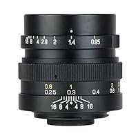 【日本国内正規品】中一光学│ZHONG YI OPTICS 単焦点レンズ SPEEDMASTER 25mm F0.95 マイクロフォーサーズマウント (MITAKON)