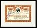 Black Framed/Matted Print 17x23, The Edison Portland Cement Company #2