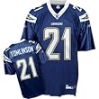 LaDainian Tomlinson Jersey: Reebok Navy Replica #21 San Diego Chargers Jersey