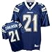 LaDainian Tomlinson Jersey: Reebok Navy Replica #21 San Diego Chargers Jersey