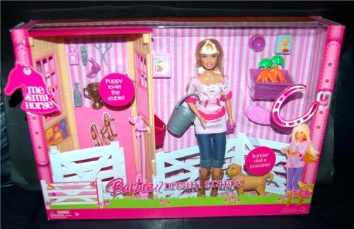 51jIZWUxPaL Barbie dream stable with puppy and lots of accessories