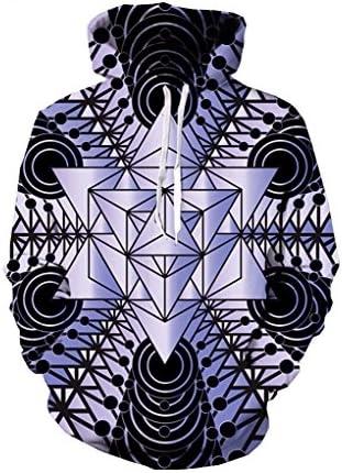 Artist Threads Metatron's Portal Hoodie - Premium All Over Print Graphic Hoodies - Medium