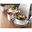 purple dinner set
