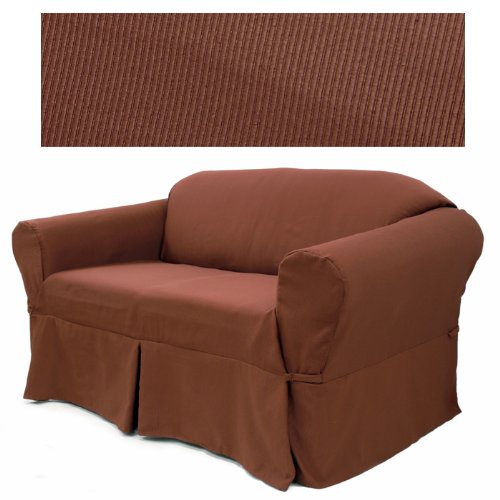 Elegant Ribbed Brick Furniture Slipcover Sofa Size 635