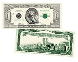 Poker Banknote One Million Dollars