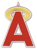 Los Angeles Angels A Logo 1989-92 MLB Baseball Logo Patch