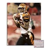 Chris Henry Autographed/Hand Signed Cincinnati Bengals 8x10 Photograph