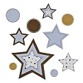 Beansprout Mod Star Stick On Wall Decorations