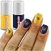 West Virginia Mountaineers 2-Pack Nail Polish Kit with Decals
