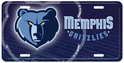 Memphis Grizzlies Street Flair Plate