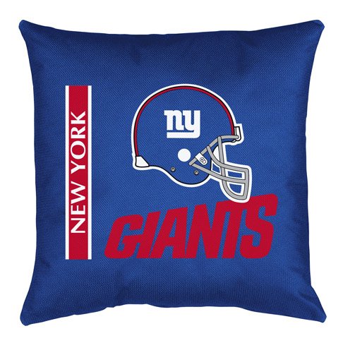 Sports Coverage NFL New York Giants Locker Room Pillow