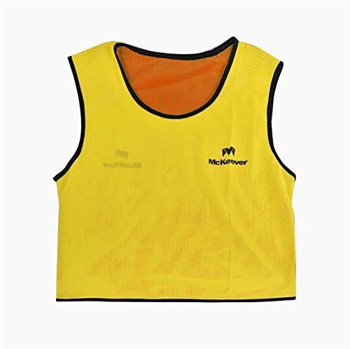 Mc Keever Reversible Bibs (Adult) - Yellow/Orange -