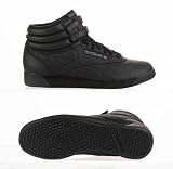 Reebok Classic Freestyle Hi Womens – Black 6 : Toning Sandals. Picture