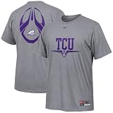 Nike Texas Christian Horned Frogs Ash Team Issue T-shirt