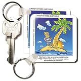 Londons Times Funny Business Cartoons - SEO Business Venture - Key Chains