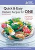Quick & Easy Diabetic Recipes for One