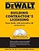 DEWALT Building Contractor's Licensing Exam Guide with Interactive CD, 2nd edition
