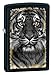 Zippo Matte Tiger Lighter (Black, 5 1/2x 3 1/2-Cm)