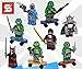 Ninja 8 PCS New Arrival Assemble Blocks